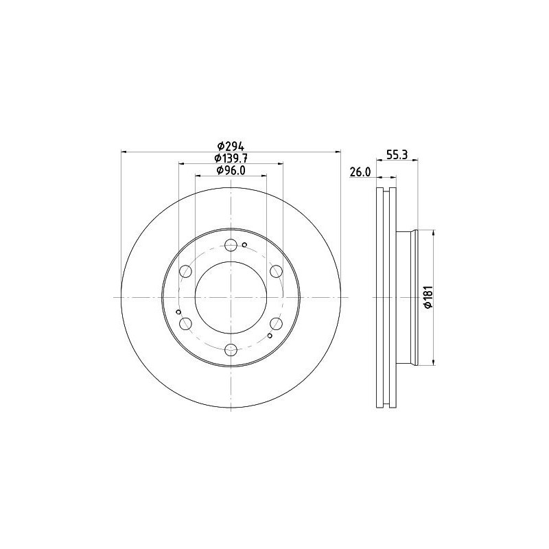 Parafango - HELLA BRAKE