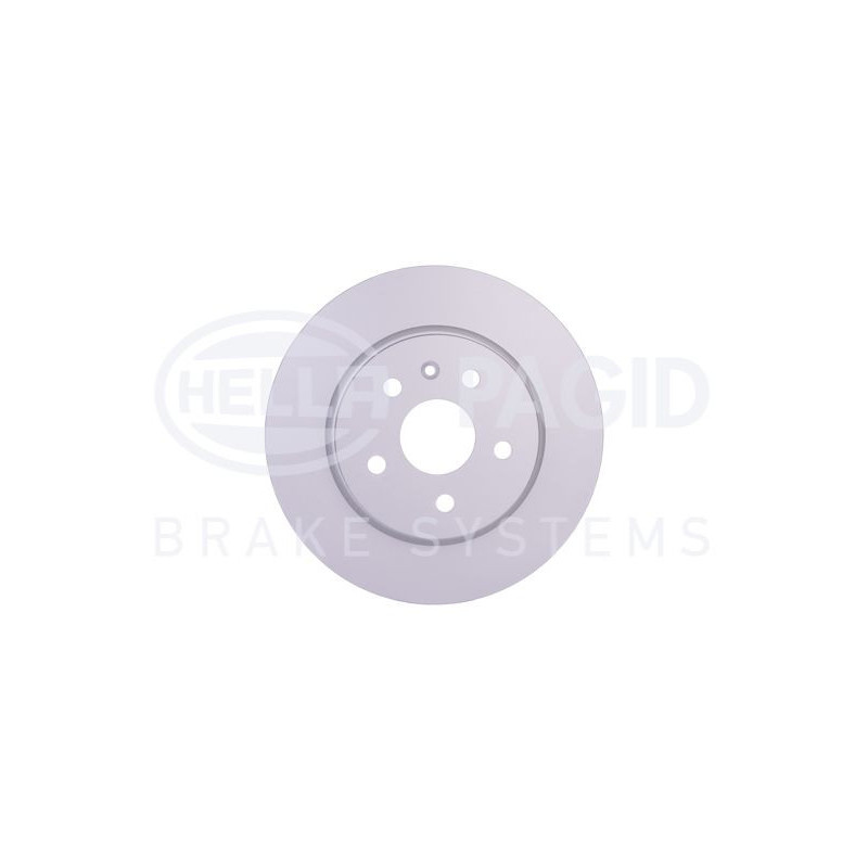 Disco freno asse posteriore - HELLA BRAKE