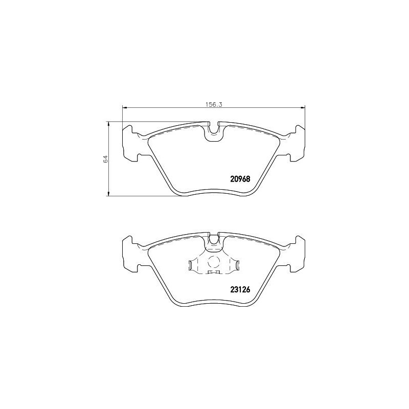 Pastiglie freno asse anteriore - HELLA BRAKE
