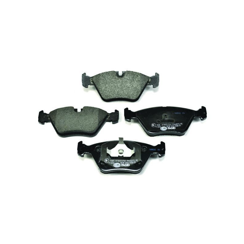 Pastiglie freno asse anteriore - HELLA BRAKE