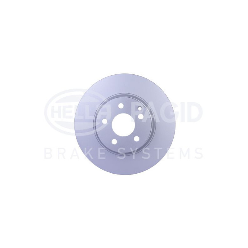 Disco freno asse anteriore - HELLA BRAKE