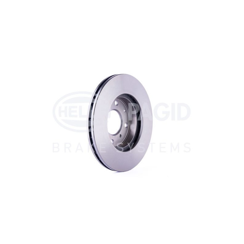 Disco freno asse anteriore - HELLA BRAKE