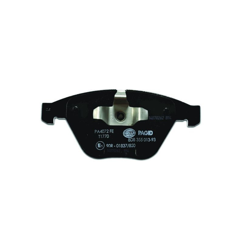 Pastiglie freno asse anteriore - HELLA BRAKE