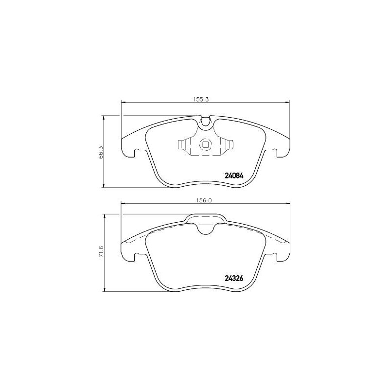 Pastiglie freno asse anteriore - HELLA BRAKE