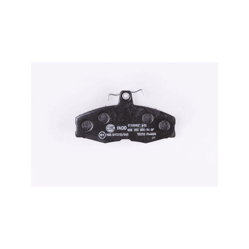 Pastiglie freno asse anteriore - HELLA BRAKE
