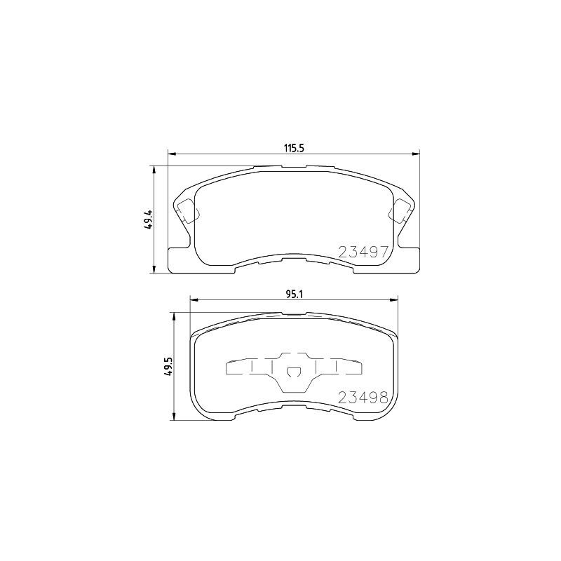Pastiglie freno asse anteriore - HELLA BRAKE