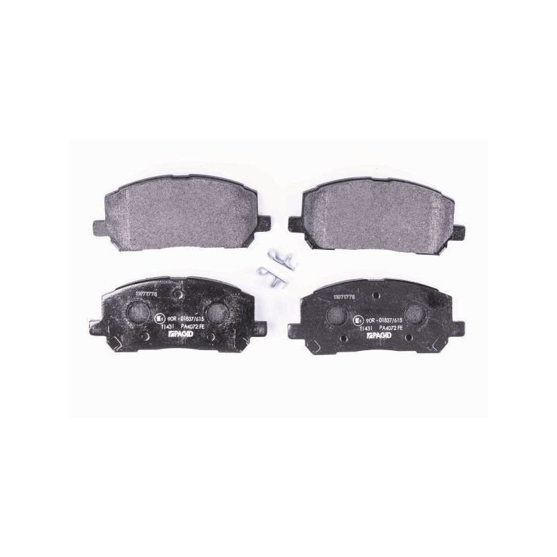 Pastiglie freno asse anteriore - HELLA BRAKE