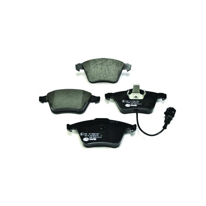 Pastiglie freno asse anteriore - HELLA BRAKE