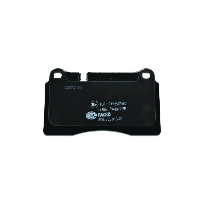 Pastiglie freno asse anteriore - HELLA BRAKE