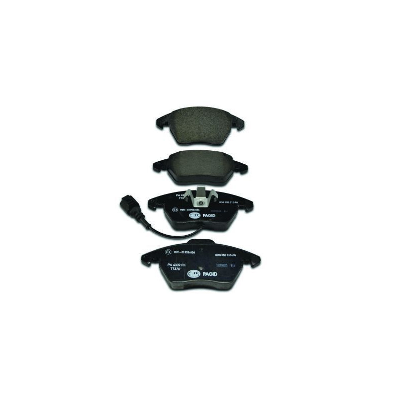 Pastiglie freno asse anteriore - HELLA BRAKE