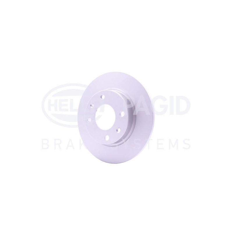 Disco freno asse anteriore - HELLA BRAKE