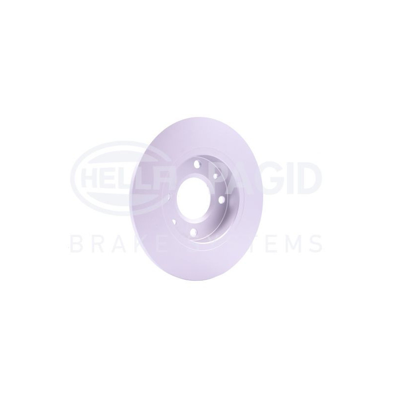 Disco freno asse anteriore - HELLA BRAKE