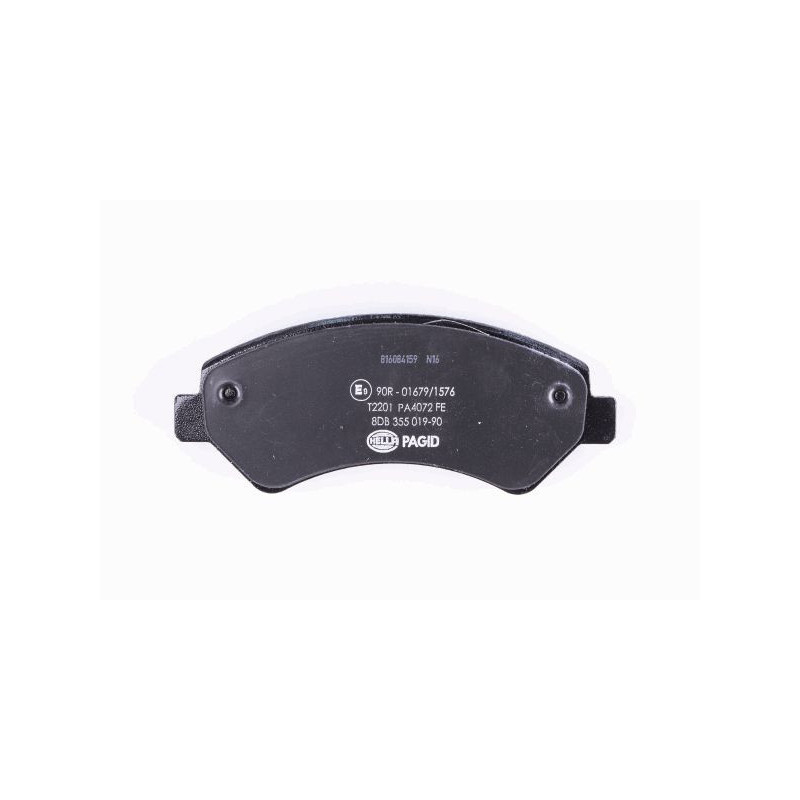 Pastiglie freno asse anteriore - HELLA BRAKE