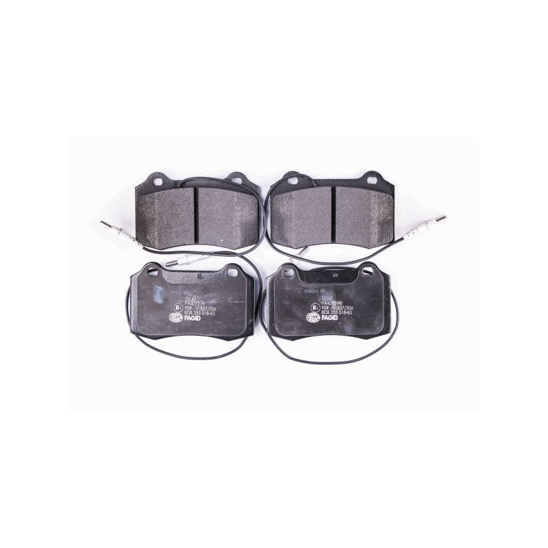 Pastiglie freno asse anteriore - HELLA BRAKE