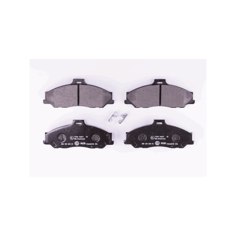 Pastiglie freno asse anteriore - HELLA BRAKE