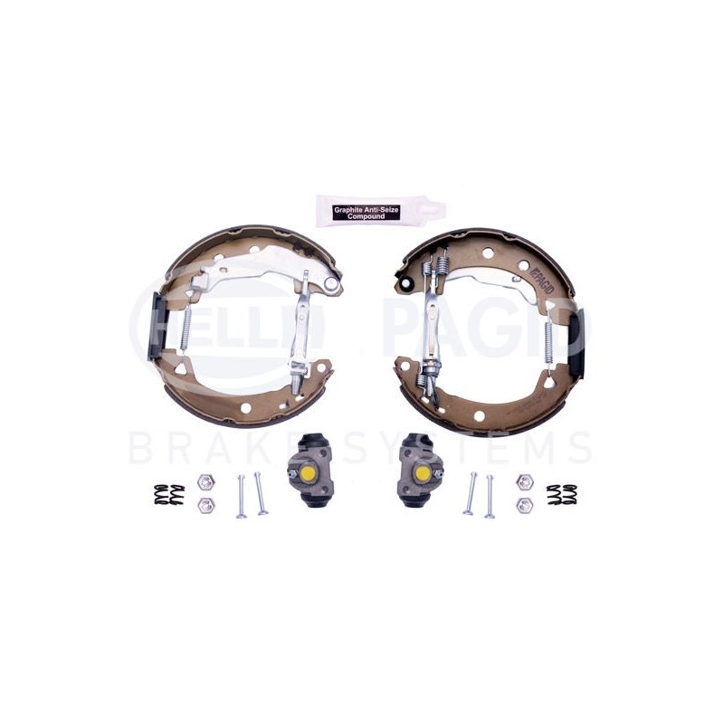 Pastiglie freno asse anteriore - HELLA BRAKE