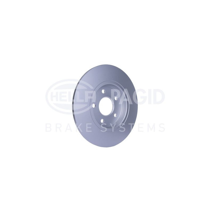 Disco freno asse posteriore - HELLA BRAKE
