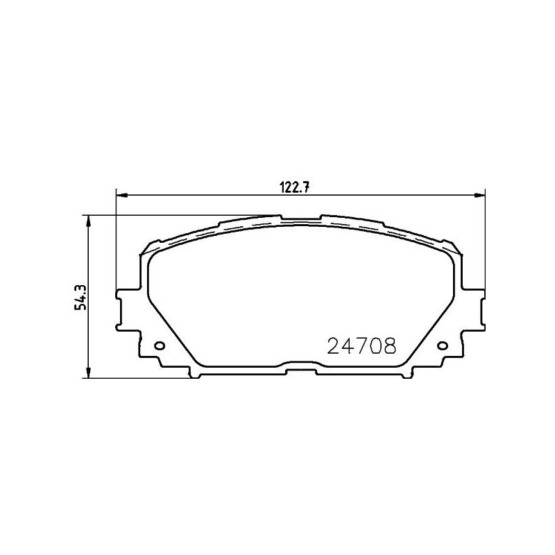 Pastiglie freno asse anteriore - HELLA BRAKE