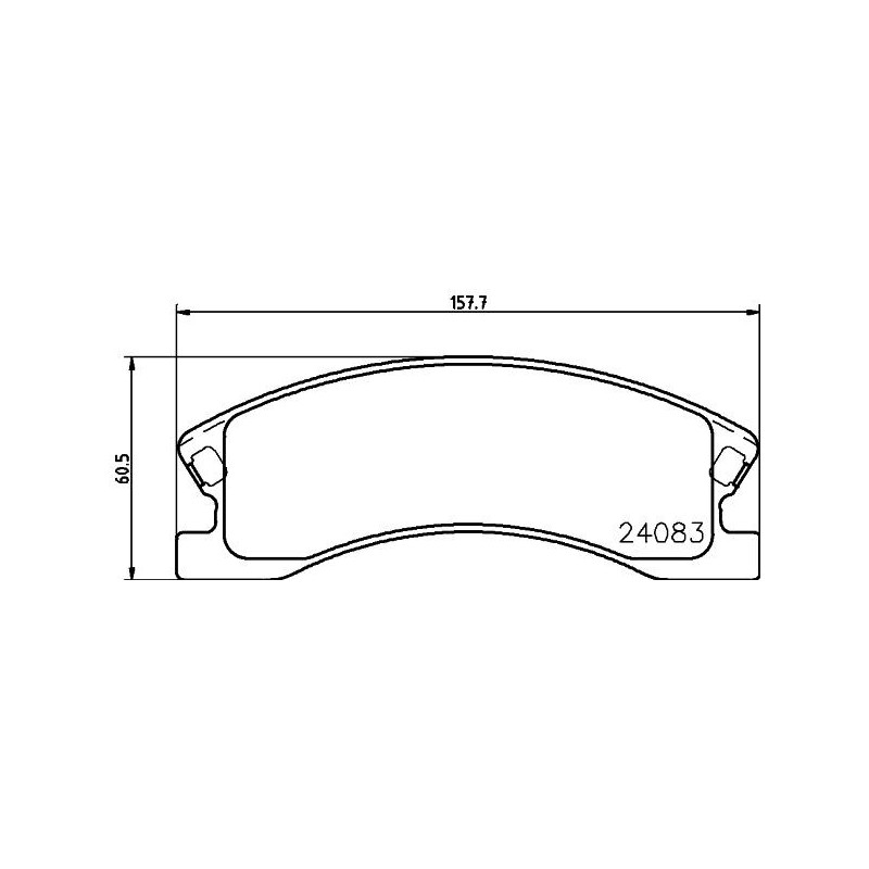 Pastiglie freno asse anteriore - HELLA BRAKE