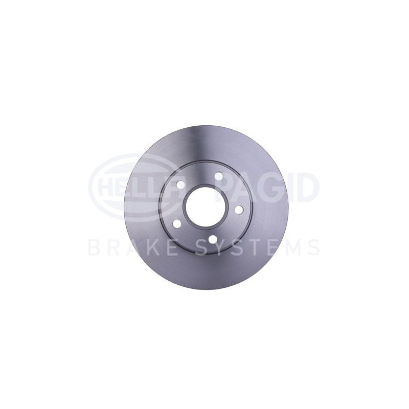 Disco freno asse anteriore - HELLA BRAKE