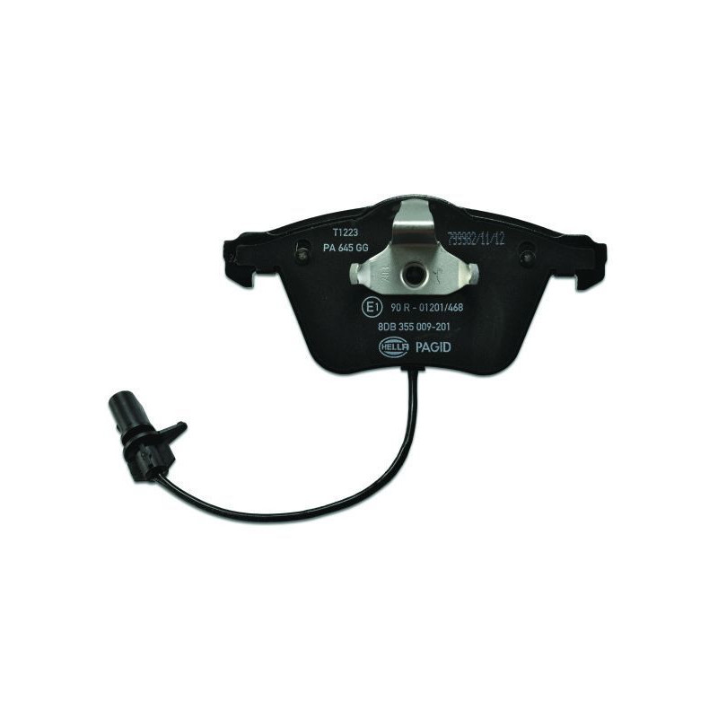 Pastiglie freno asse anteriore - HELLA BRAKE