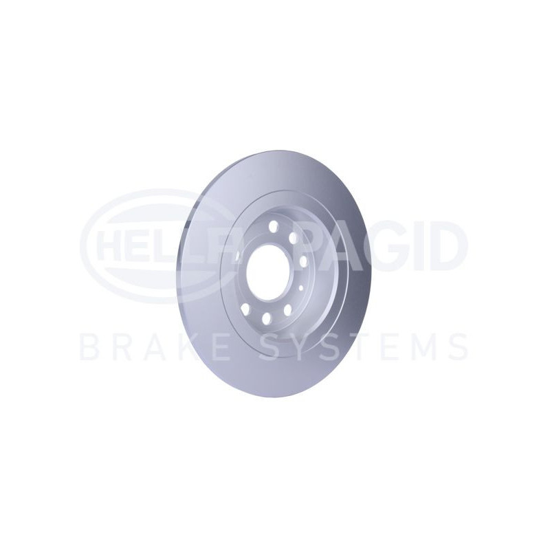 Disco freno asse posteriore - HELLA BRAKE