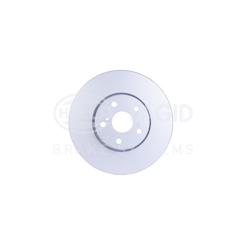 Disco freno asse anteriore - HELLA BRAKE