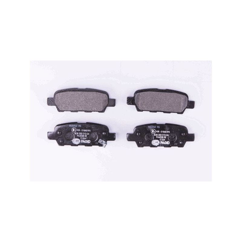 Pastiglie freno asse posteriore - HELLA BRAKE