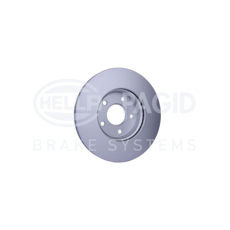 Disco freno asse anteriore - HELLA BRAKE