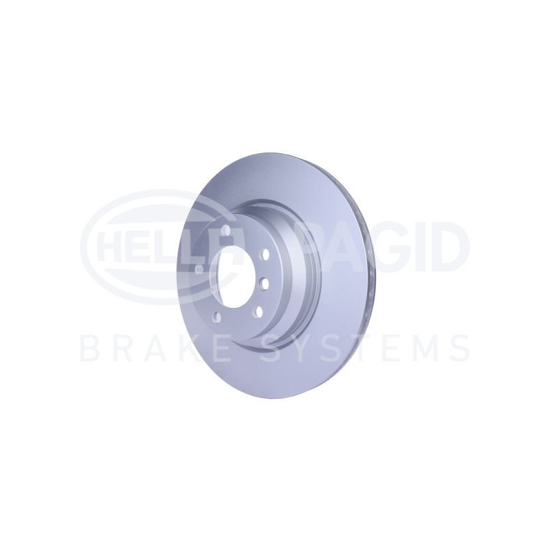 Disco freno asse anteriore - HELLA BRAKE