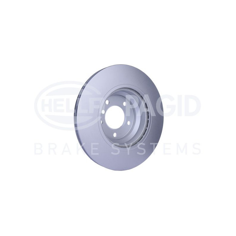 Disco freno asse anteriore - HELLA BRAKE