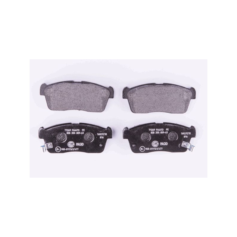 Pastiglie freno asse anteriore - HELLA BRAKE