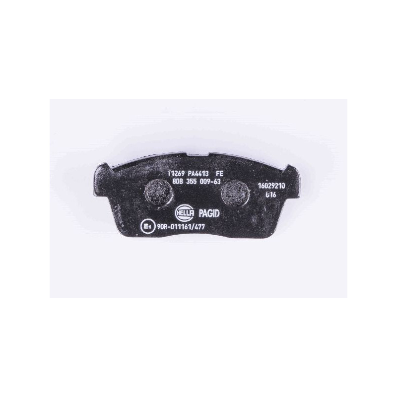 Pastiglie freno asse anteriore - HELLA BRAKE