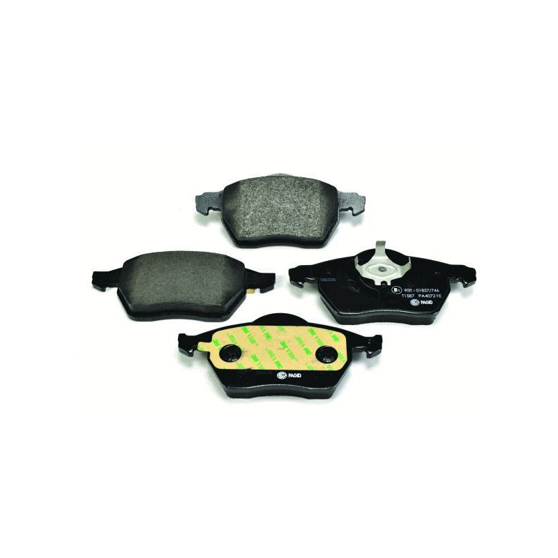 Pastiglie freno asse anteriore - HELLA BRAKE