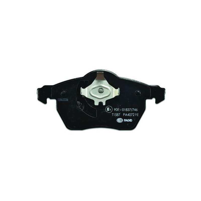 Pastiglie freno asse anteriore - HELLA BRAKE