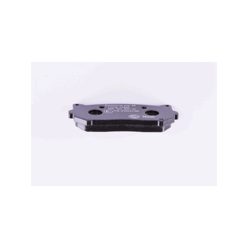 Pastiglie freno asse posteriore - HELLA BRAKE