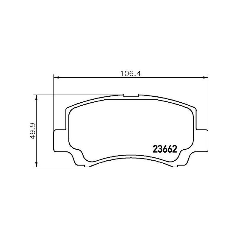 Pastiglie freno asse anteriore - HELLA BRAKE