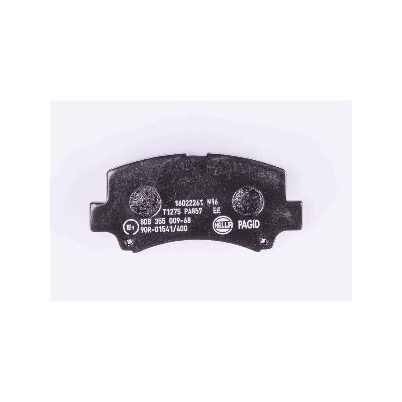 Pastiglie freno asse anteriore - HELLA BRAKE