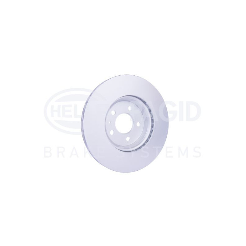 Disco freno asse anteriore - HELLA BRAKE