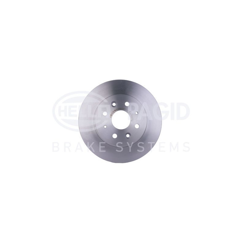 Disco freno asse anteriore - HELLA BRAKE