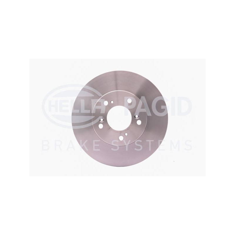 Disco freno asse anteriore - HELLA BRAKE