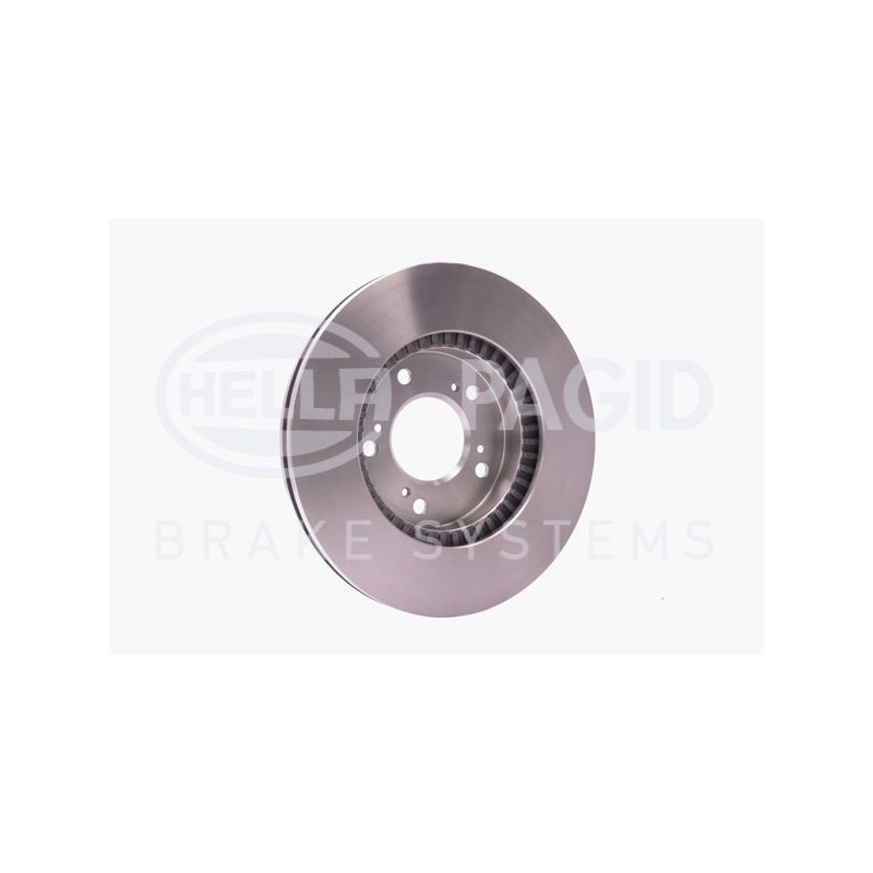 Disco freno asse anteriore - HELLA BRAKE