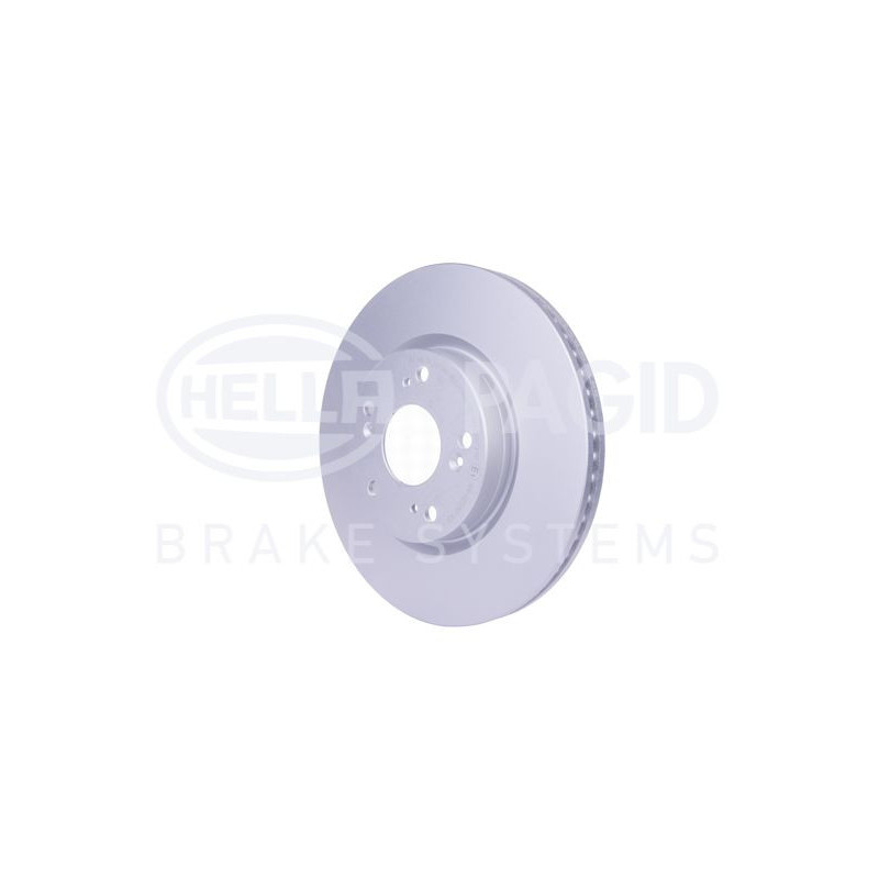 Disco freno asse anteriore - HELLA BRAKE