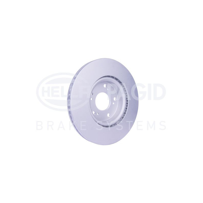 Disco freno asse anteriore - HELLA BRAKE
