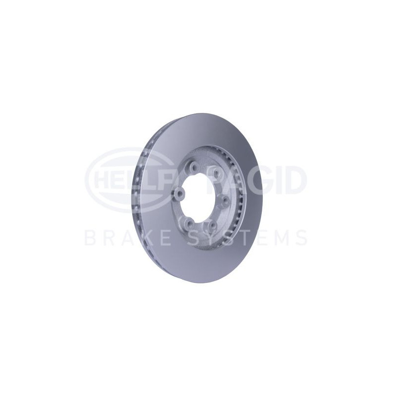 Disco freno asse anteriore - HELLA BRAKE