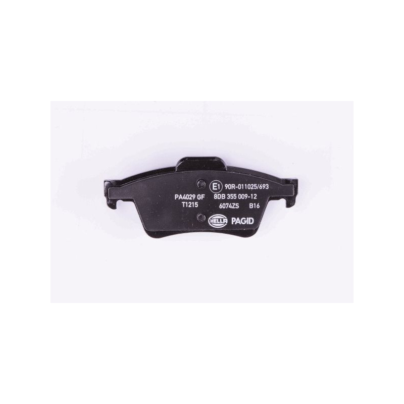 Pastiglie freno asse posteriore - HELLA BRAKE