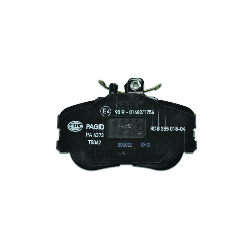 Pastiglie freno asse anteriore - HELLA BRAKE