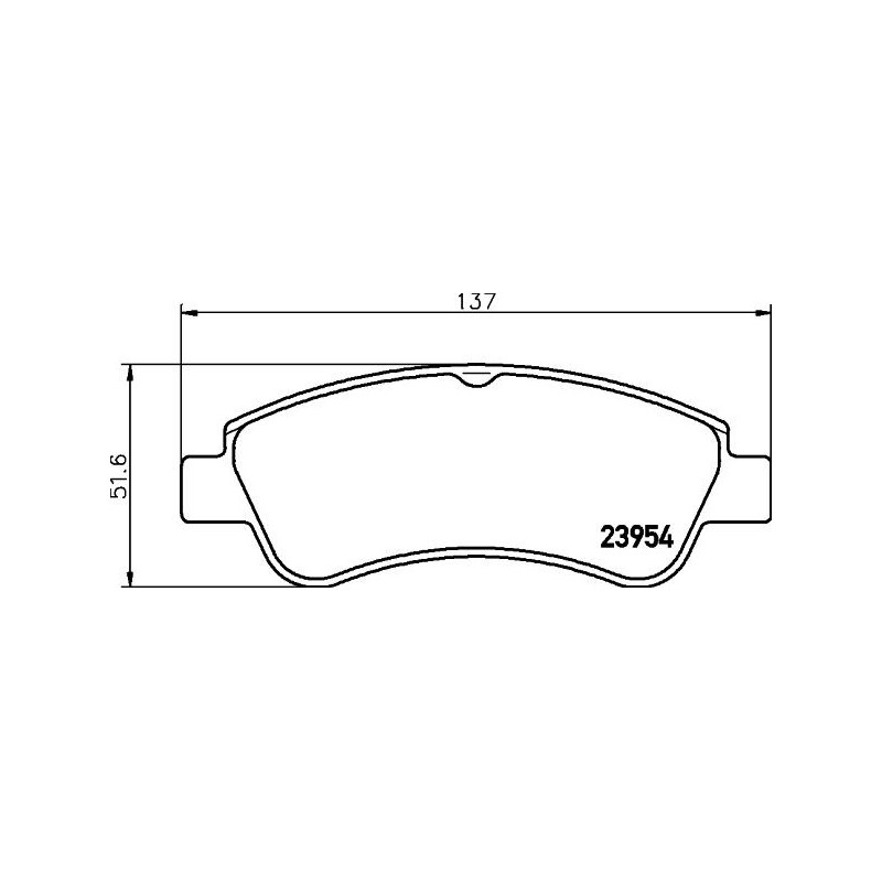 Pastiglie freno asse anteriore - HELLA BRAKE