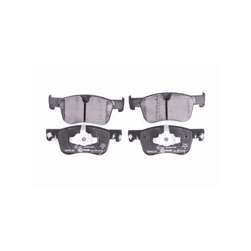 Pastiglie freno asse anteriore - HELLA BRAKE