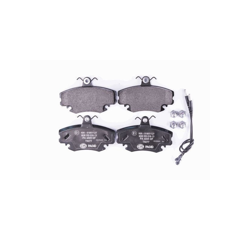 Pastiglie freno asse anteriore - HELLA BRAKE